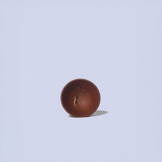 ぐい呑み(赤茶)