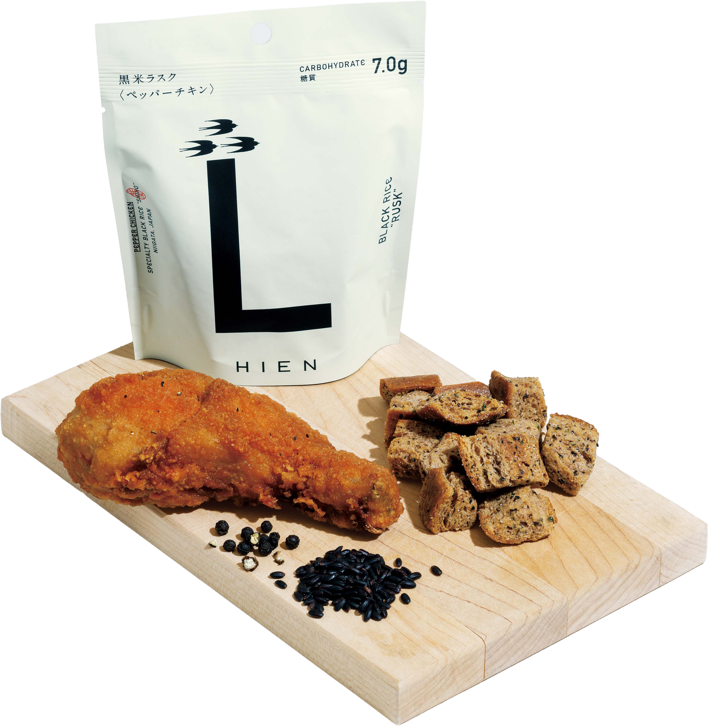 黒米低糖質Lラスク ペッパーチキン