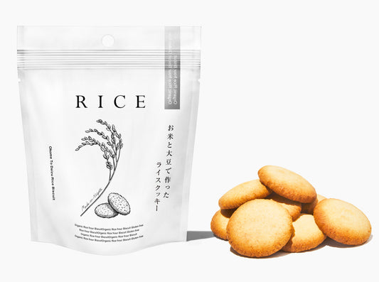 お米と大豆でつくったクッキー